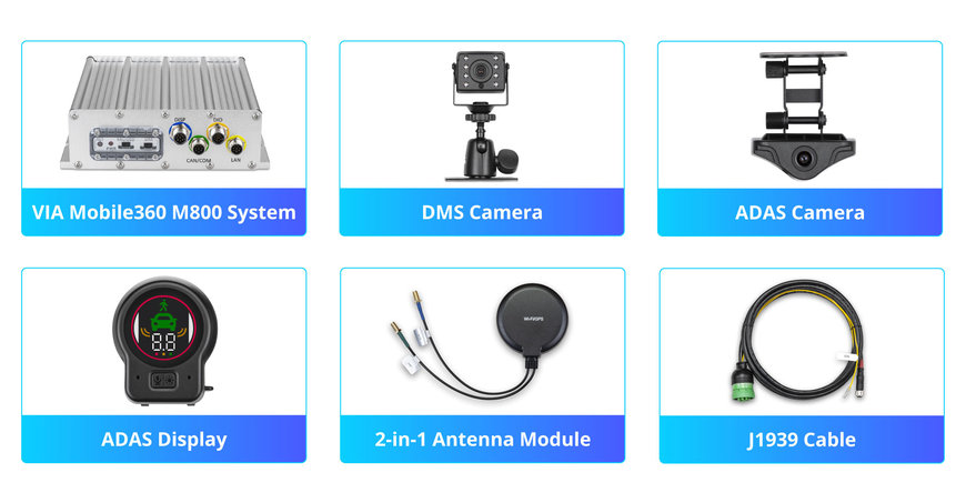 VIA to debut VIA Mobile360 M800 Video Telematics System at Work Truck Show 2022